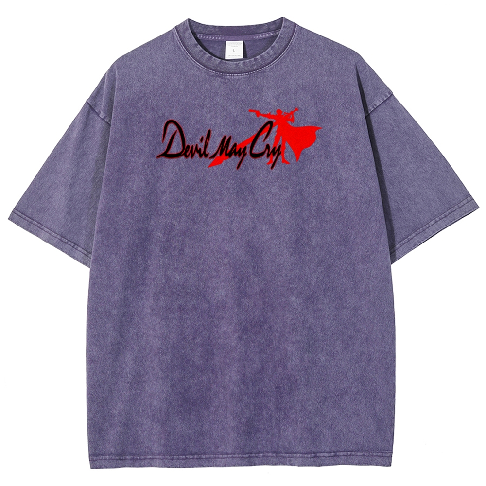 Devil May Cry Unisex Fit Washed T-Shirt 2510004995