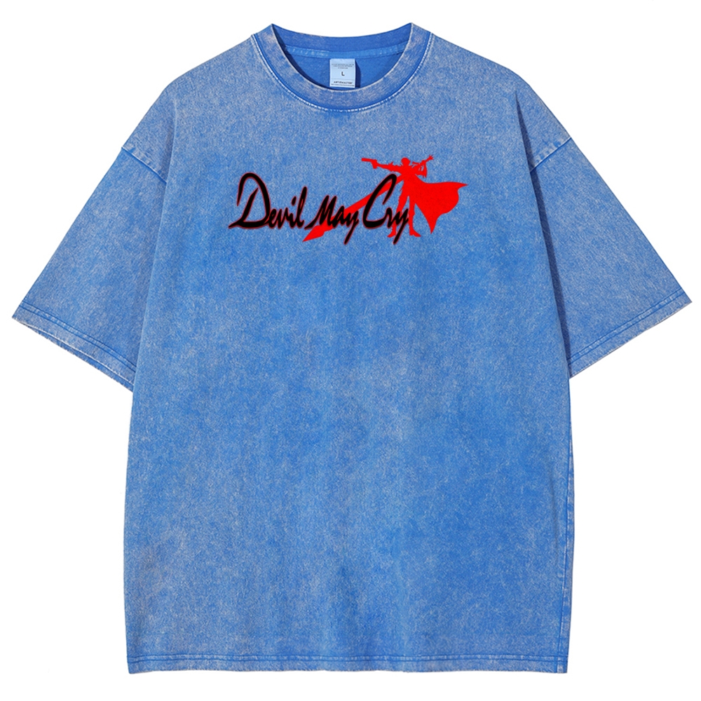 Devil May Cry Unisex Fit Washed T-Shirt 2510004995