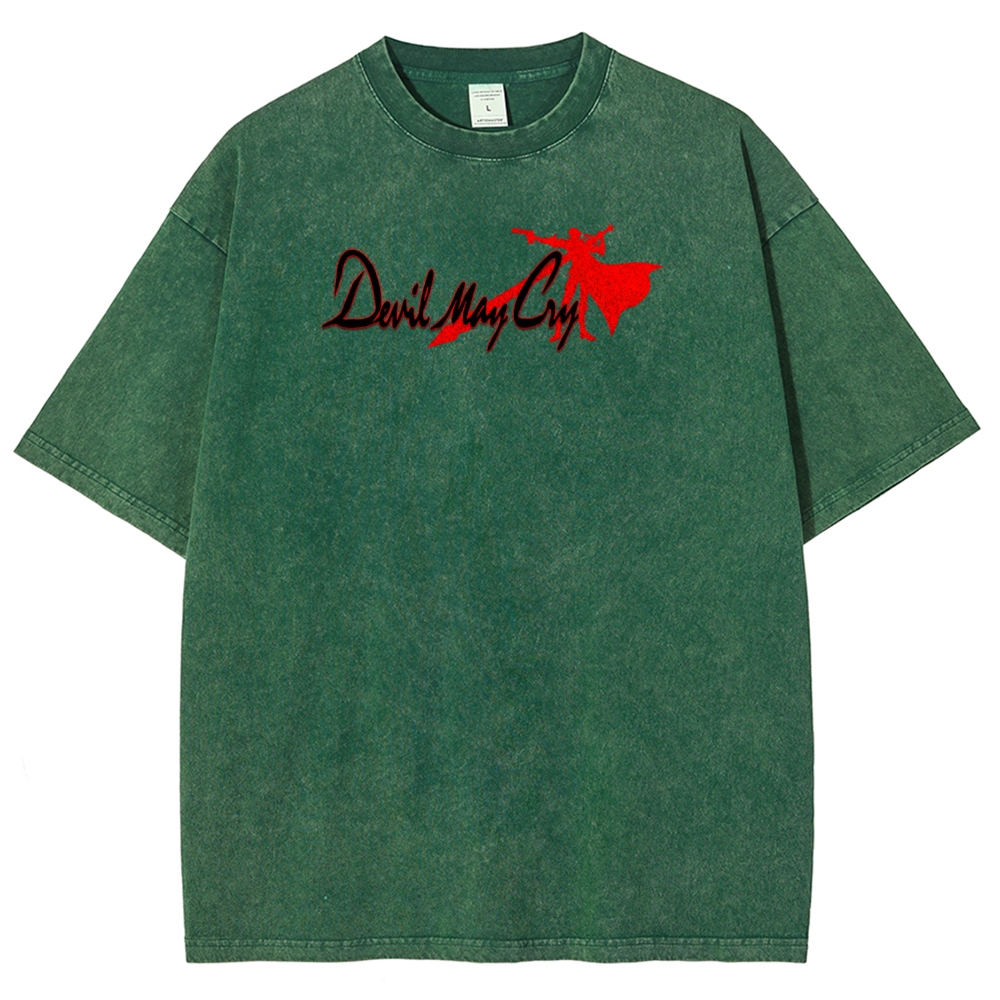 Devil May Cry Unisex Fit Washed T-Shirt 2510004995