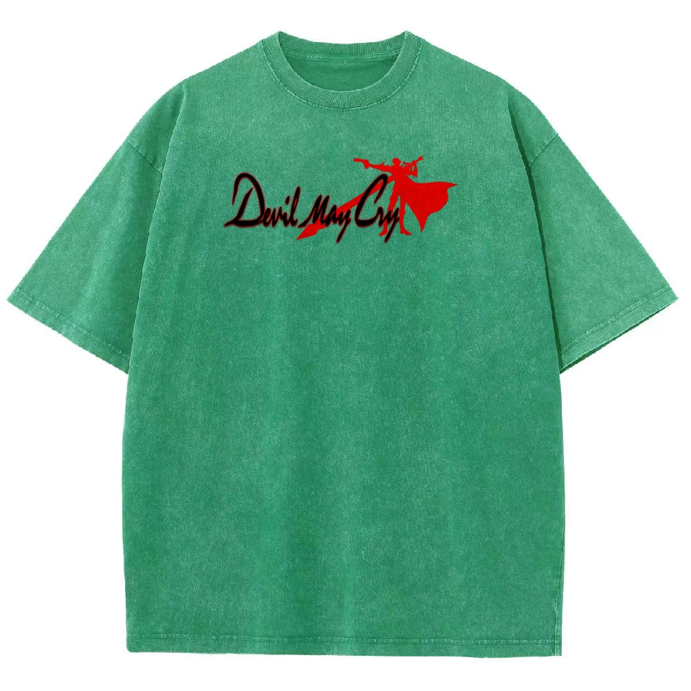 Devil May Cry Unisex Fit Washed T-Shirt 2510004995