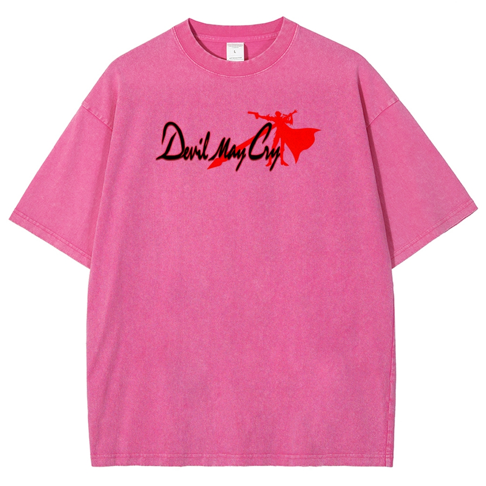 Devil May Cry Unisex Fit Washed T-Shirt 2510004995