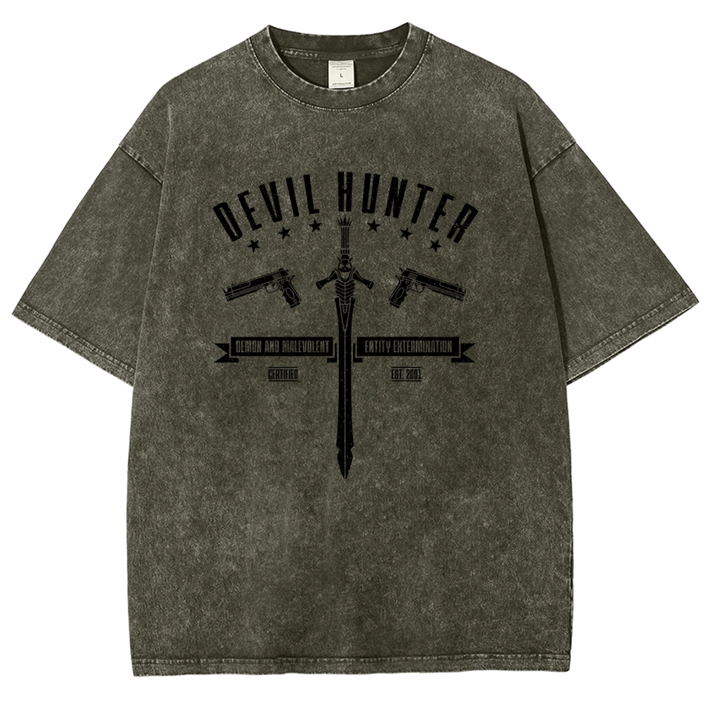 Devil May Cry Unisex Fit Washed T-Shirt 2510004999