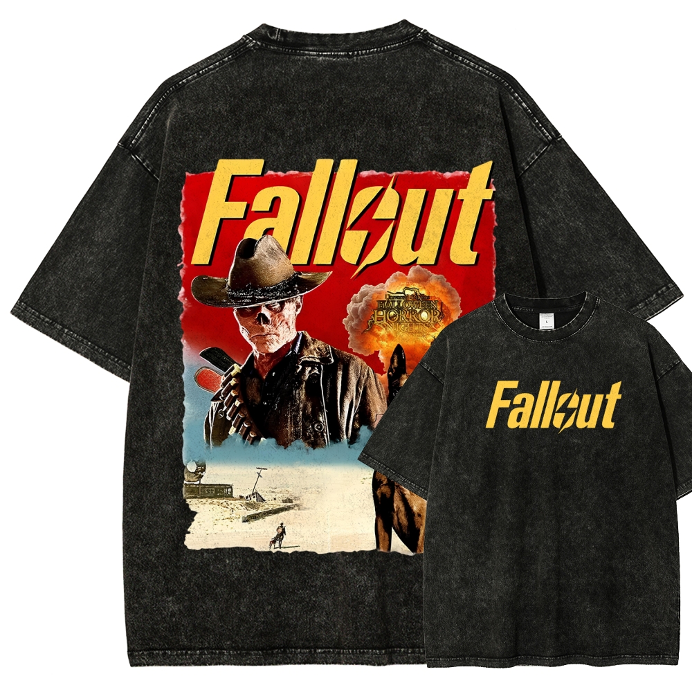 FaIIout Unisex Fit Washed T-Shirt 2510007784