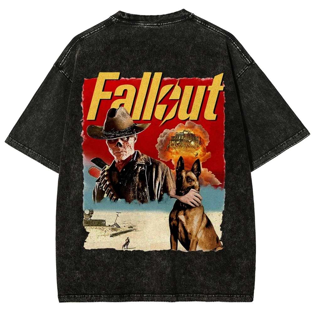 FaIIout Unisex Fit Washed T-Shirt 2510007784