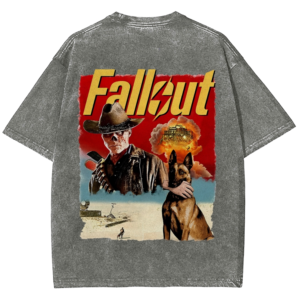 FaIIout Unisex Fit Washed T-Shirt 2510007784