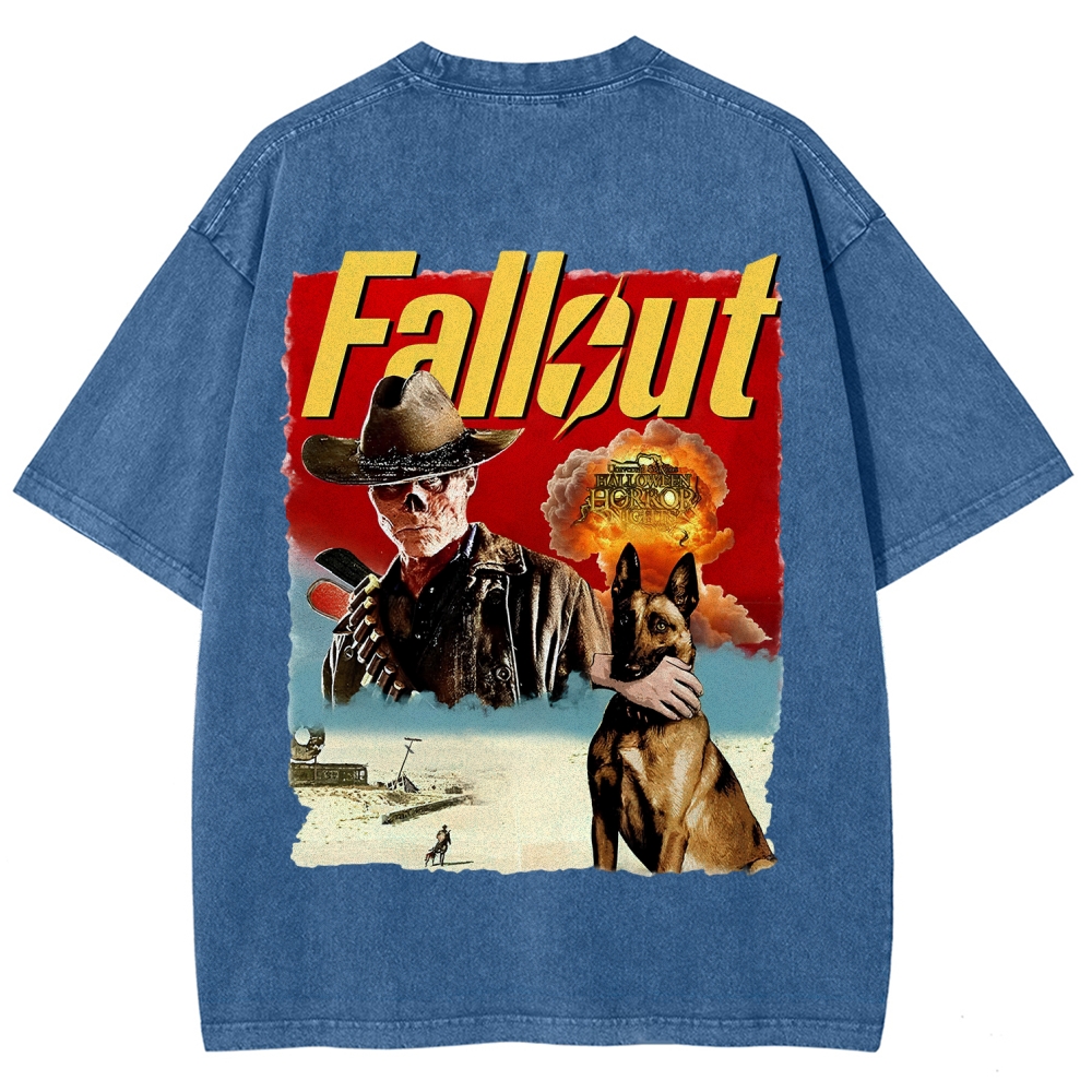 FaIIout Unisex Fit Washed T-Shirt 2510007784