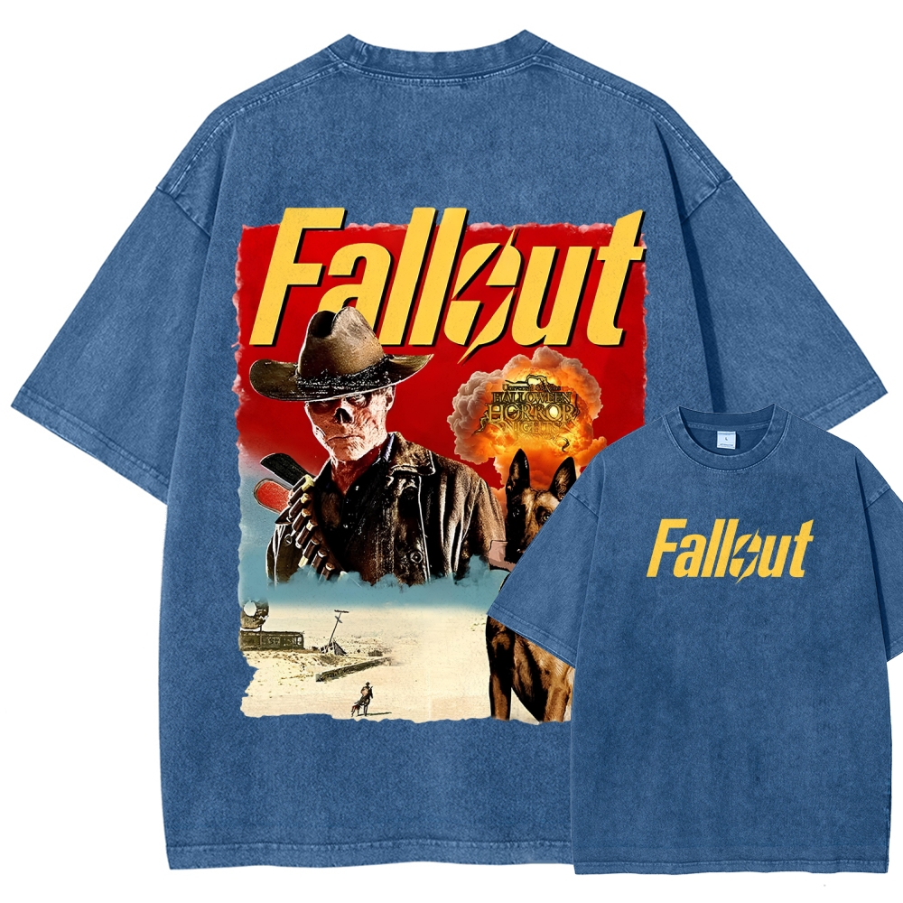 FaIIout Unisex Fit Washed T-Shirt 2510007784