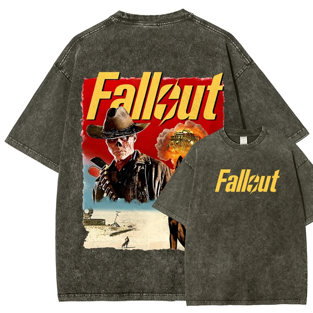 FaIIout Unisex Fit Washed T-Shirt 2510007784