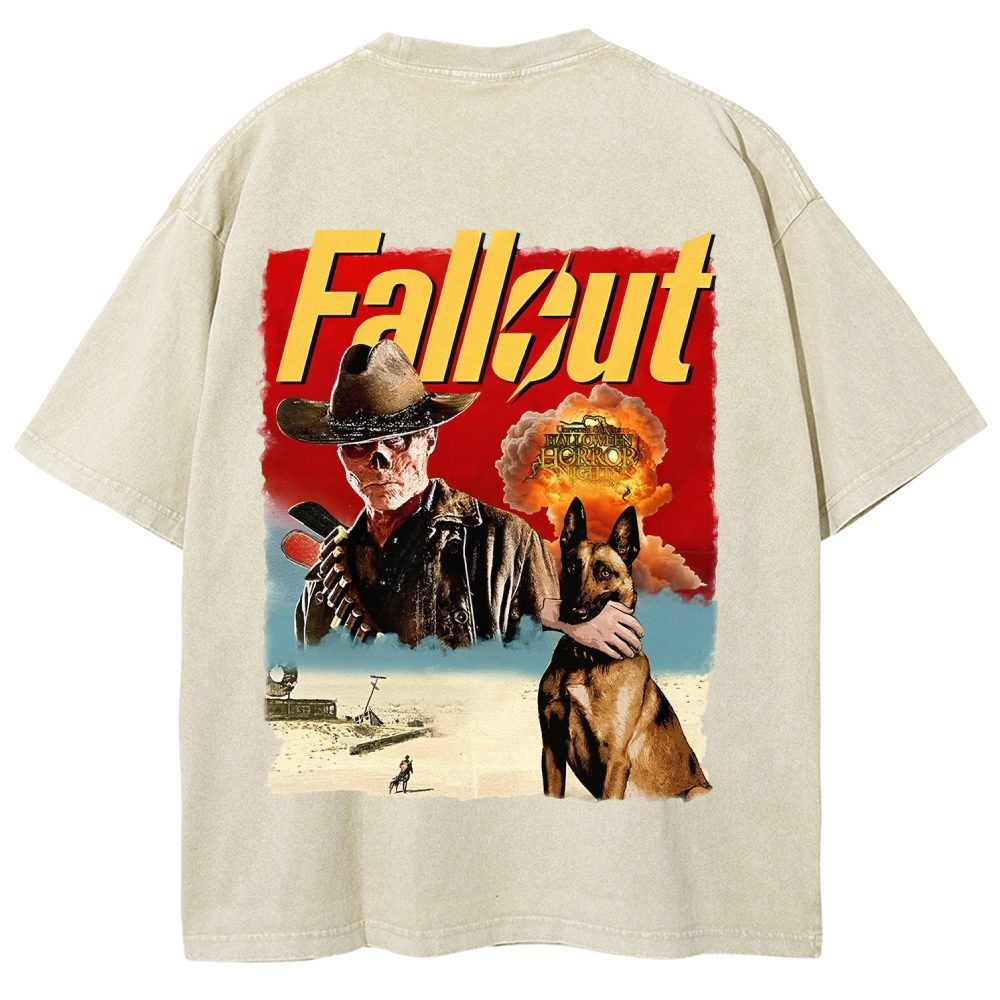 FaIIout Unisex Fit Washed T-Shirt 2510007784