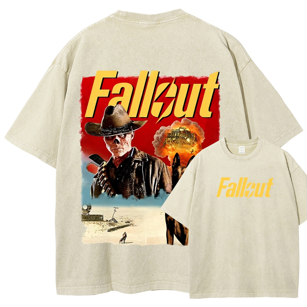 FaIIout Unisex Fit Washed T-Shirt 2510007784