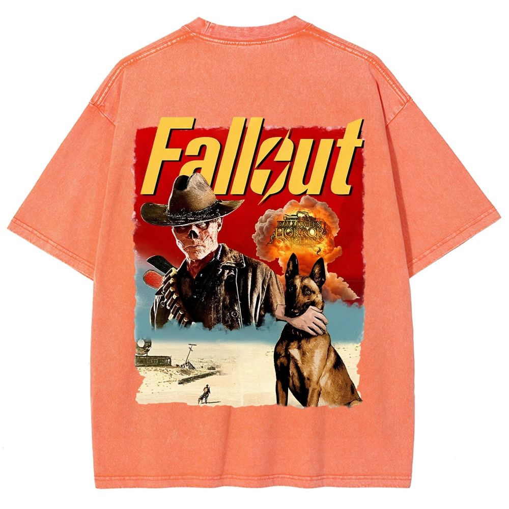 FaIIout Unisex Fit Washed T-Shirt 2510007784