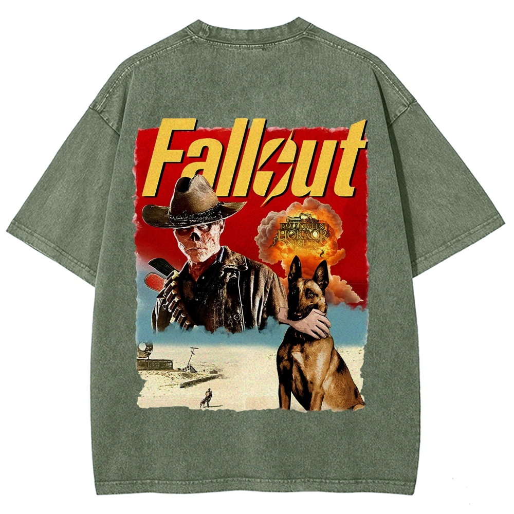 FaIIout Unisex Fit Washed T-Shirt 2510007784