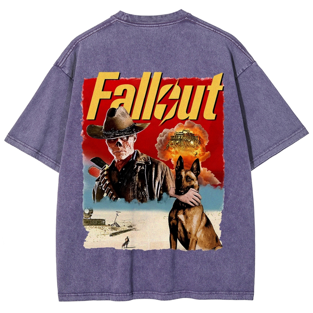 FaIIout Unisex Fit Washed T-Shirt 2510007784