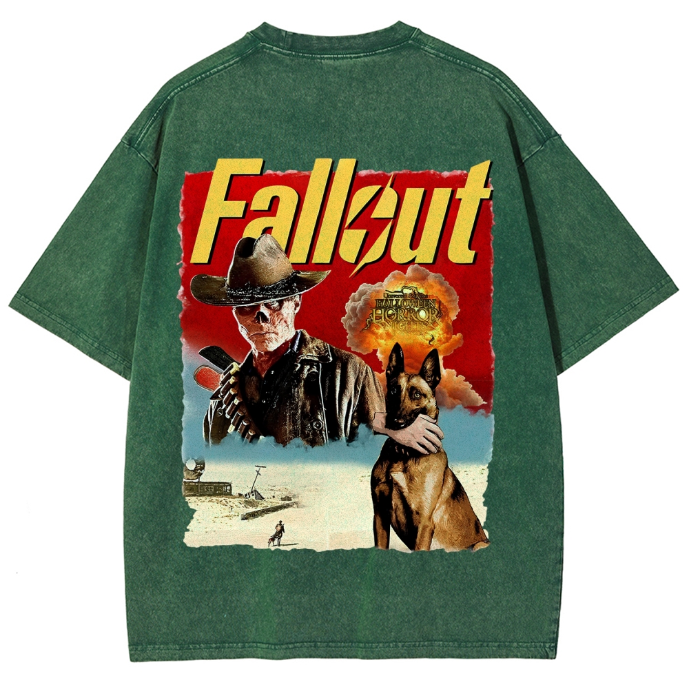 FaIIout Unisex Fit Washed T-Shirt 2510007784