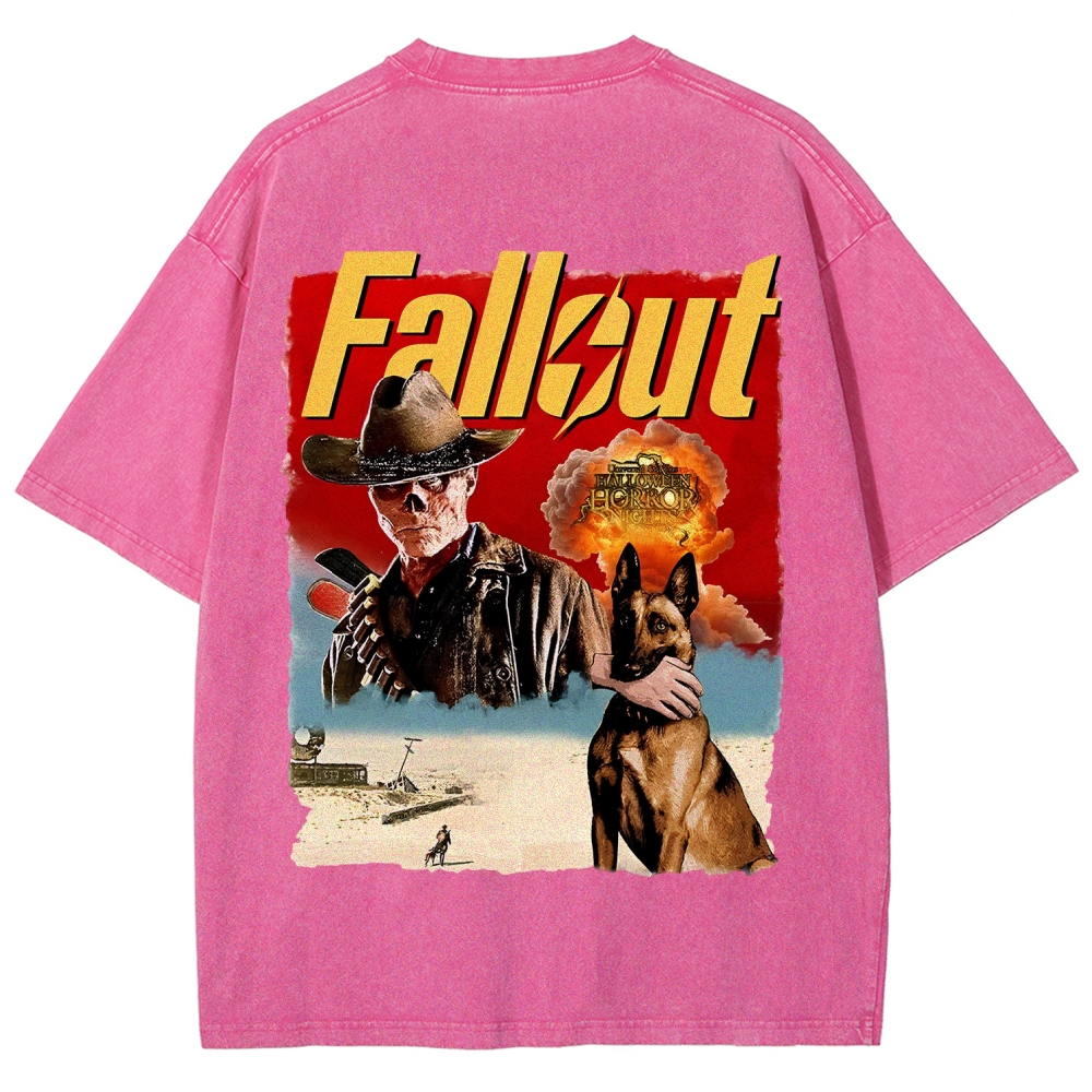 FaIIout Unisex Fit Washed T-Shirt 2510007784