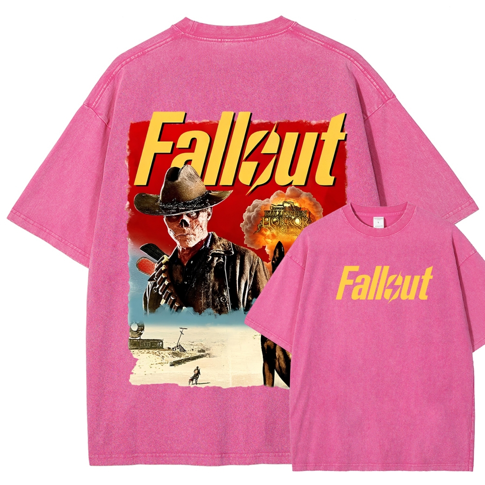 FaIIout Unisex Fit Washed T-Shirt 2510007784