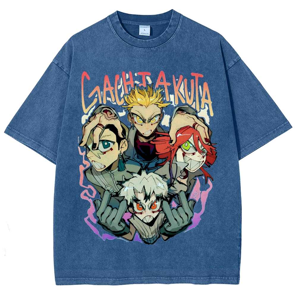 Gachiakuta Unisex Fit Washed T-Shirt 2510009330