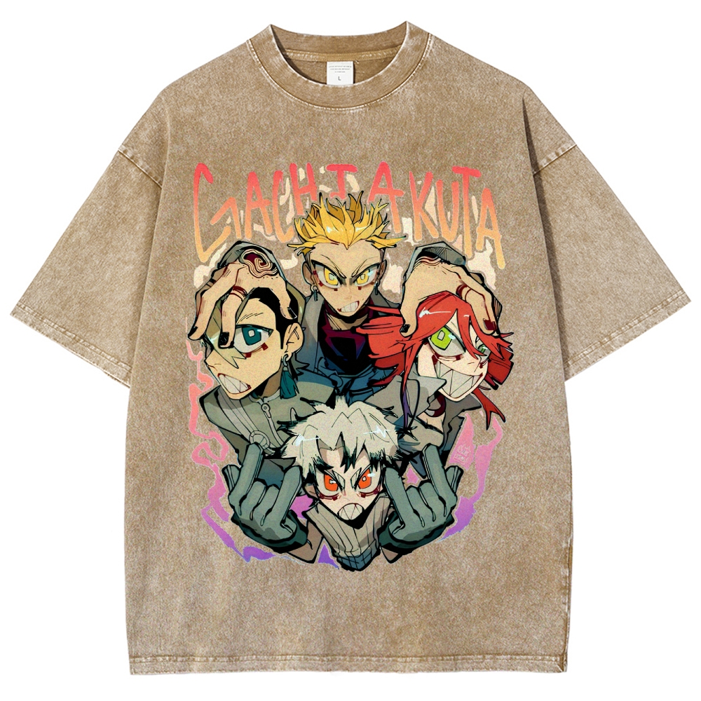 Gachiakuta Unisex Fit Washed T-Shirt 2510009330