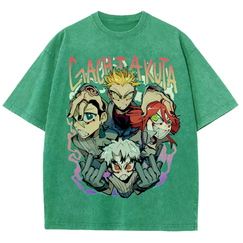 Gachiakuta Unisex Fit Washed T-Shirt 2510009330