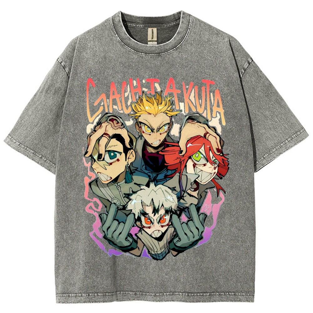 Gachiakuta Unisex Fit Washed T-Shirt 2510009330