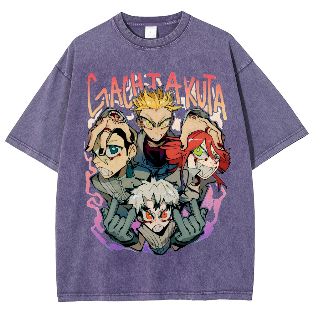 Gachiakuta Unisex Fit Washed T-Shirt 2510009330