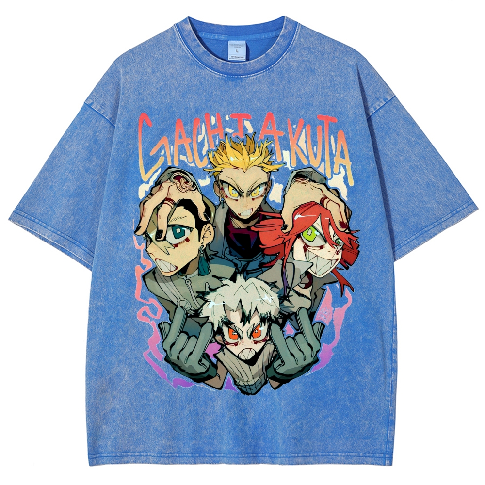 Gachiakuta Unisex Fit Washed T-Shirt 2510009330