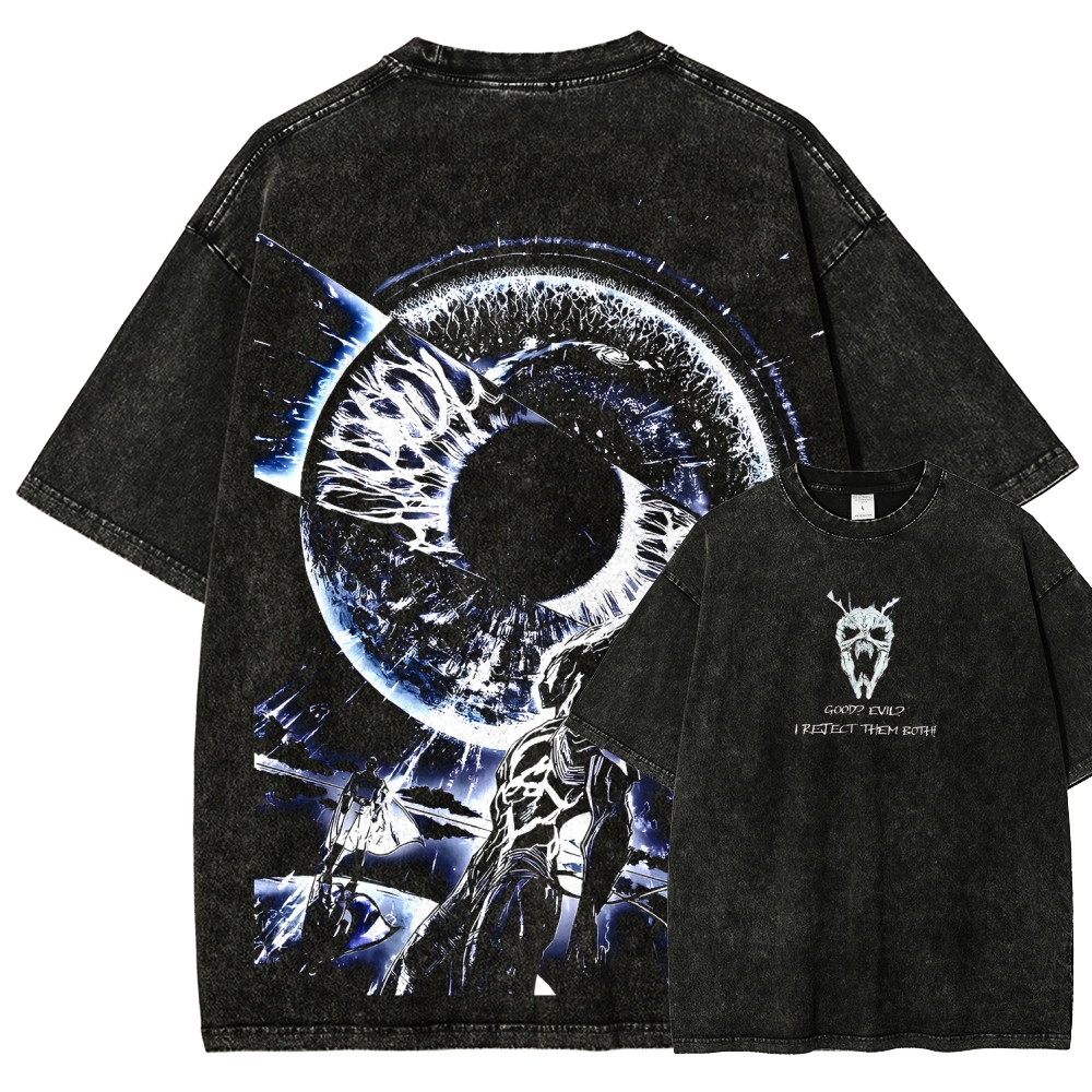 One Punchman Unisex Fit Washed T-Shirt 2510009764