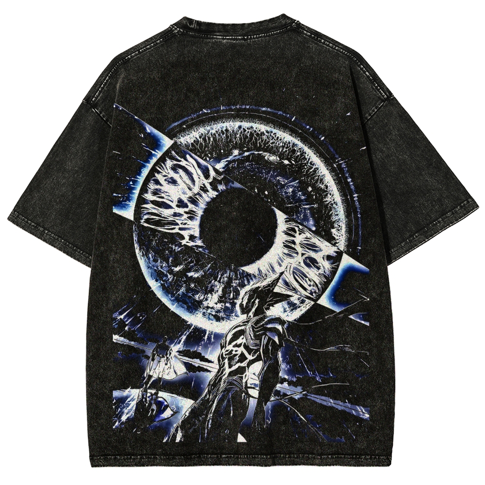 One Punchman Unisex Fit Washed T-Shirt 2510009764