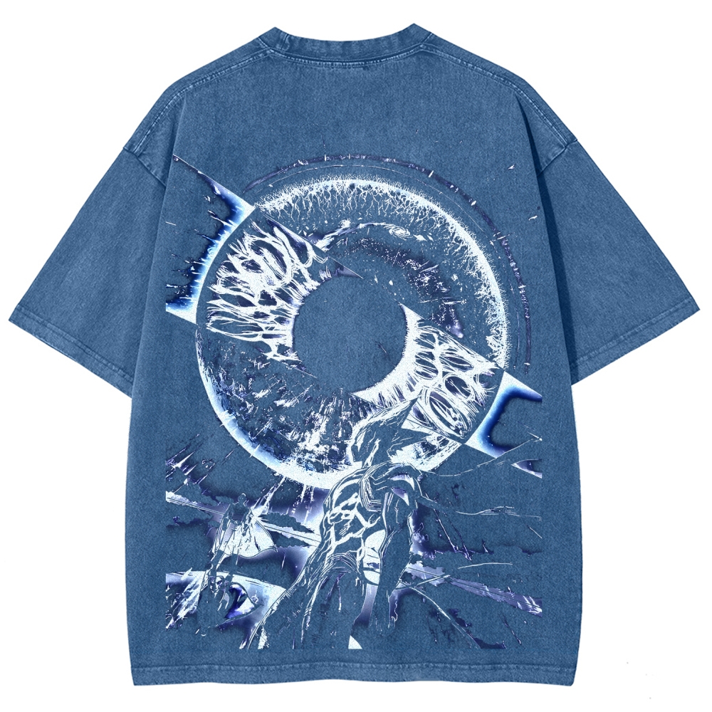 One Punchman Unisex Fit Washed T-Shirt 2510009764