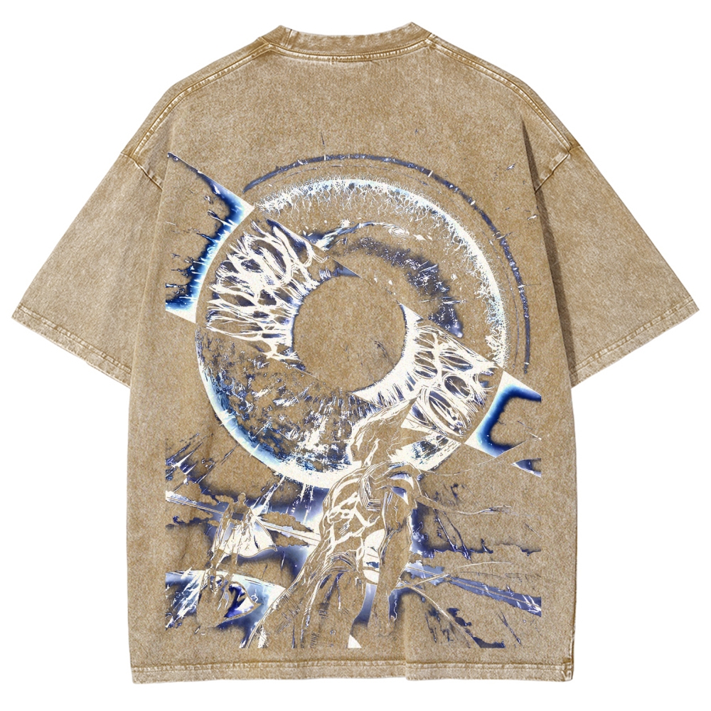 One Punchman Unisex Fit Washed T-Shirt 2510009764