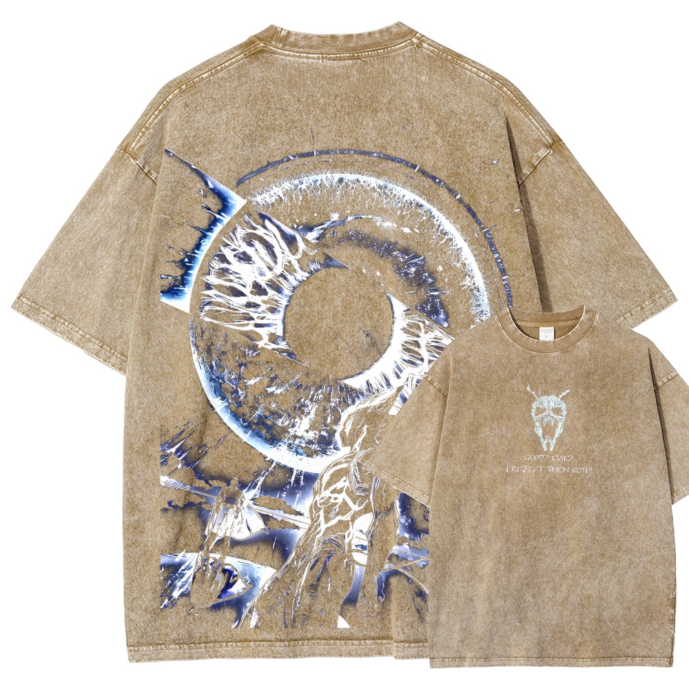 One Punchman Unisex Fit Washed T-Shirt 2510009764