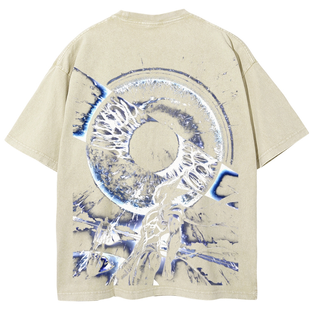 One Punchman Unisex Fit Washed T-Shirt 2510009764