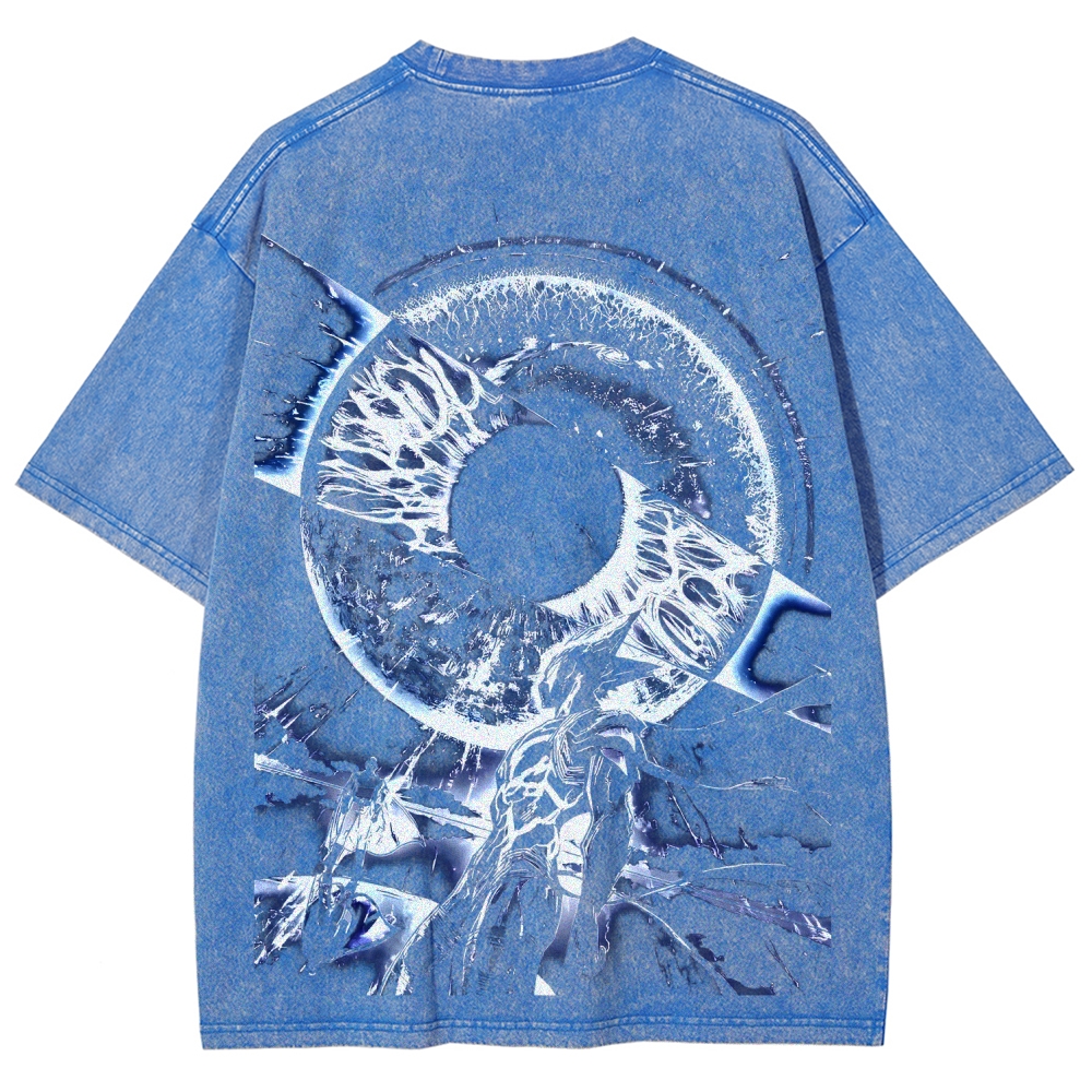 One Punchman Unisex Fit Washed T-Shirt 2510009764