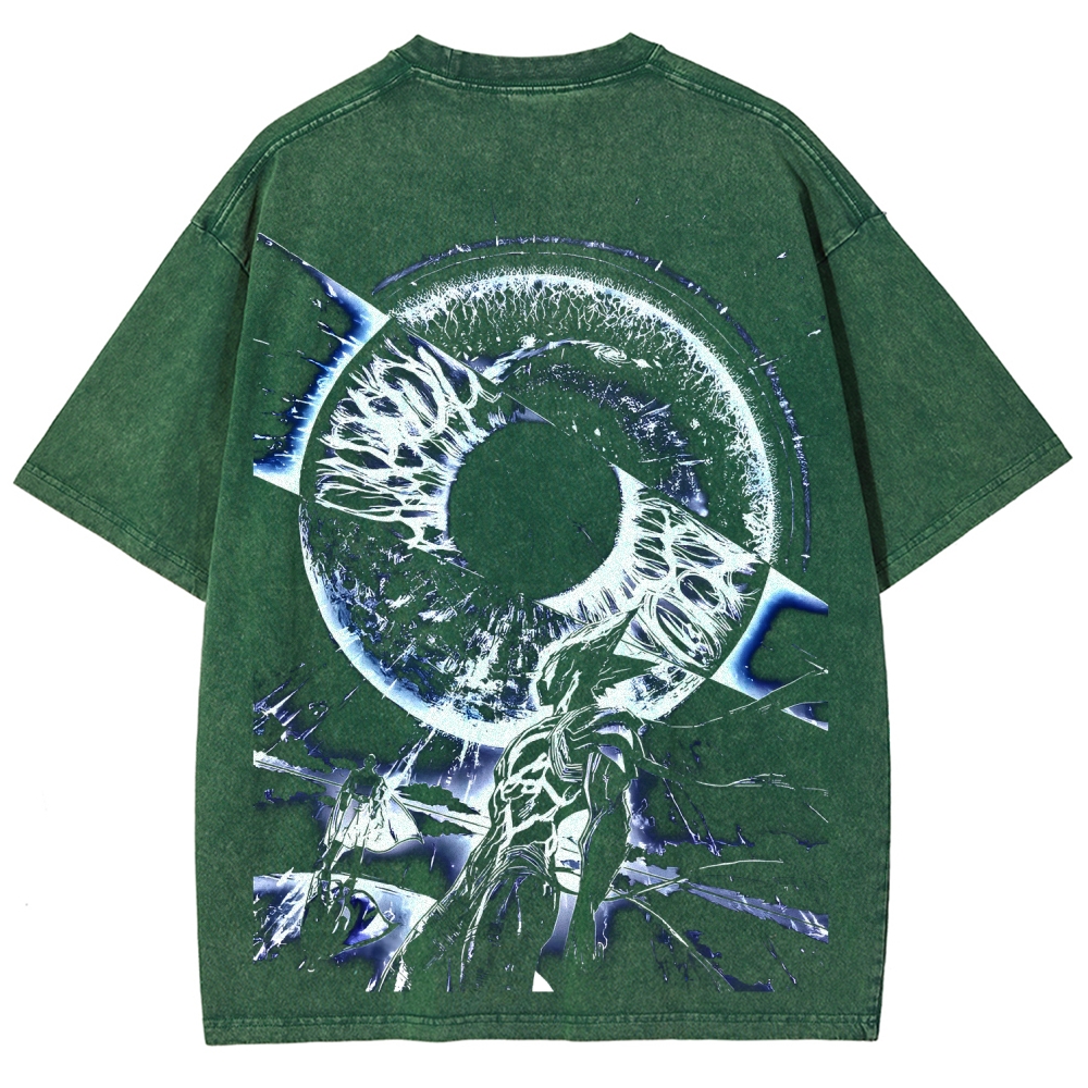 One Punchman Unisex Fit Washed T-Shirt 2510009764