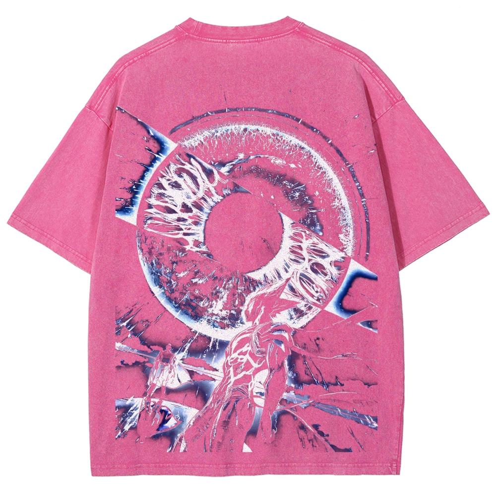 One Punchman Unisex Fit Washed T-Shirt 2510009764