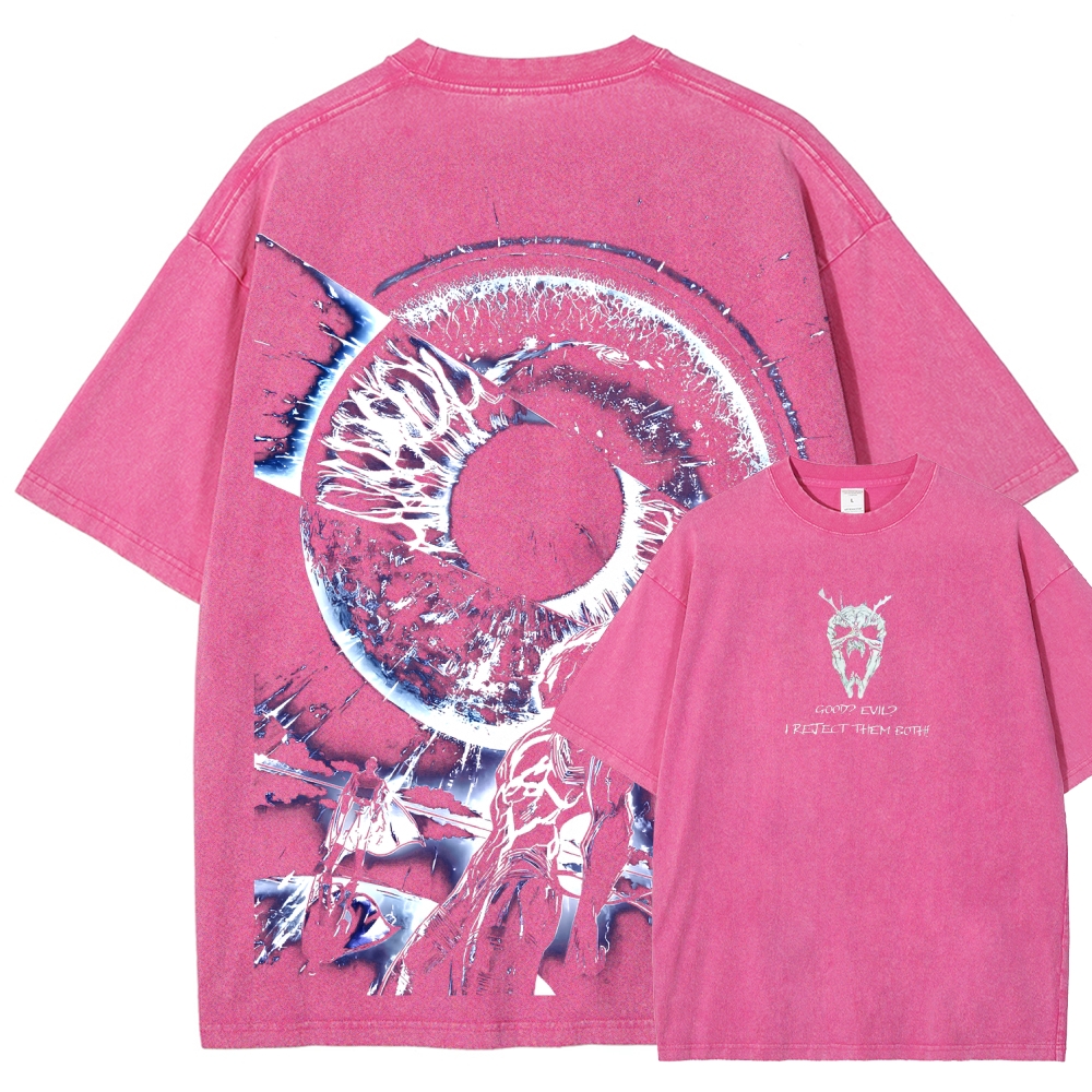 One Punchman Unisex Fit Washed T-Shirt 2510009764