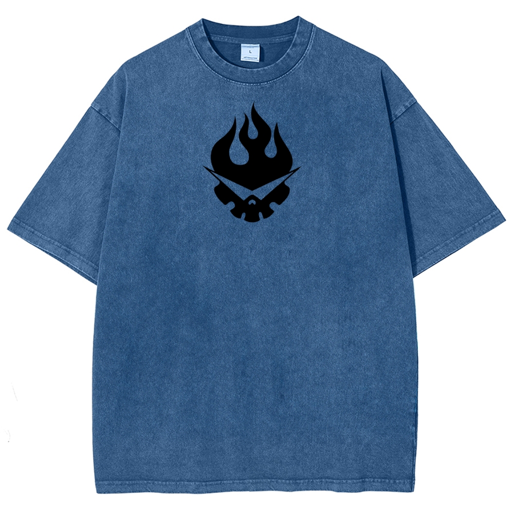 Tengen Toppa Unisex Fit Washed T-Shirt 2510011917