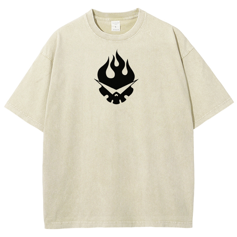 Tengen Toppa Unisex Fit Washed T-Shirt 2510011917