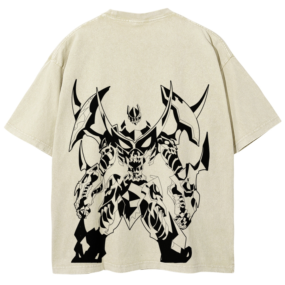 Tengen Toppa Unisex Fit Washed T-Shirt 2510011917