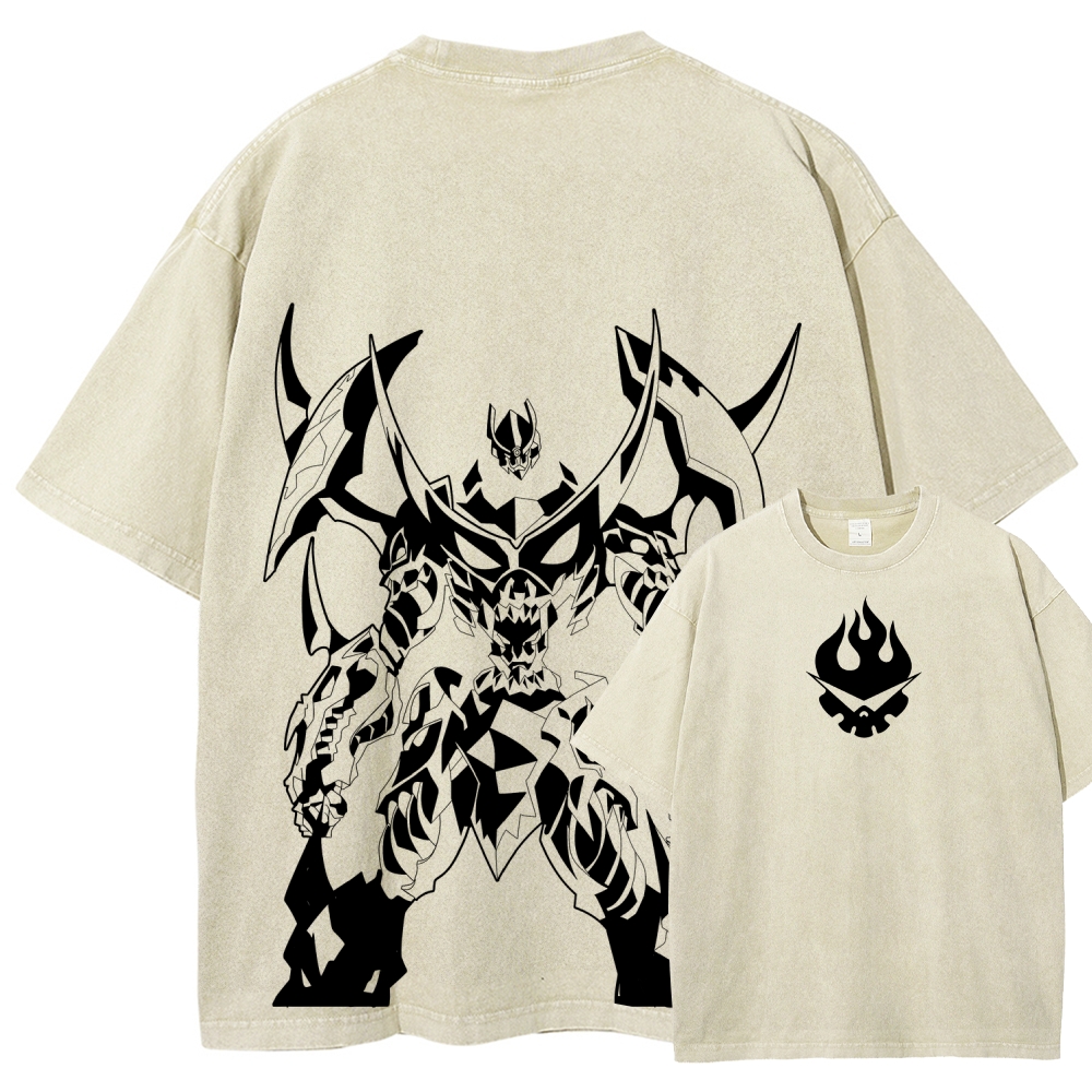 Tengen Toppa Unisex Fit Washed T-Shirt 2510011917