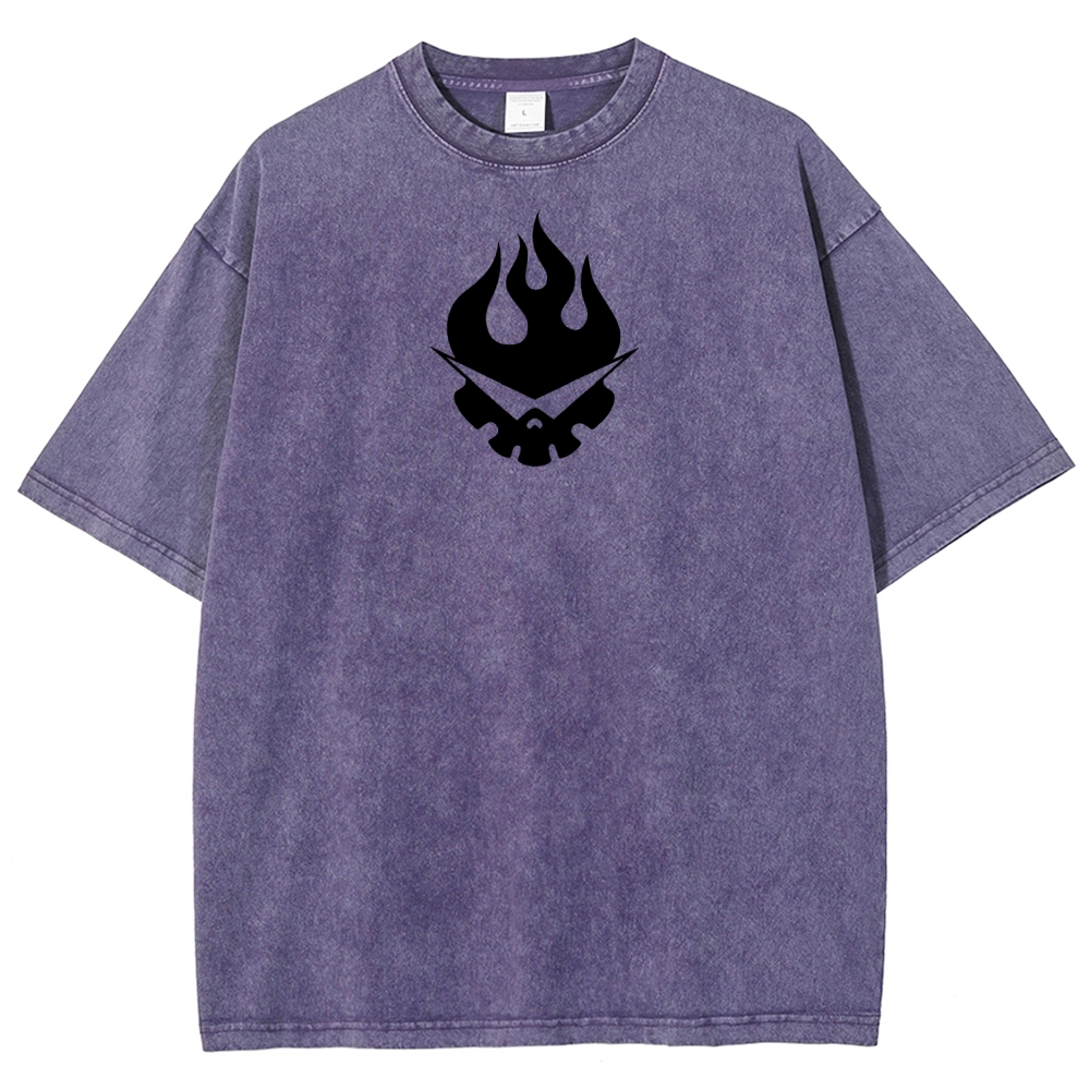 Tengen Toppa Unisex Fit Washed T-Shirt 2510011917