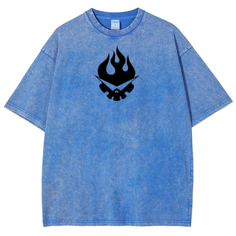 Tengen Toppa Unisex Fit Washed T-Shirt 2510011917