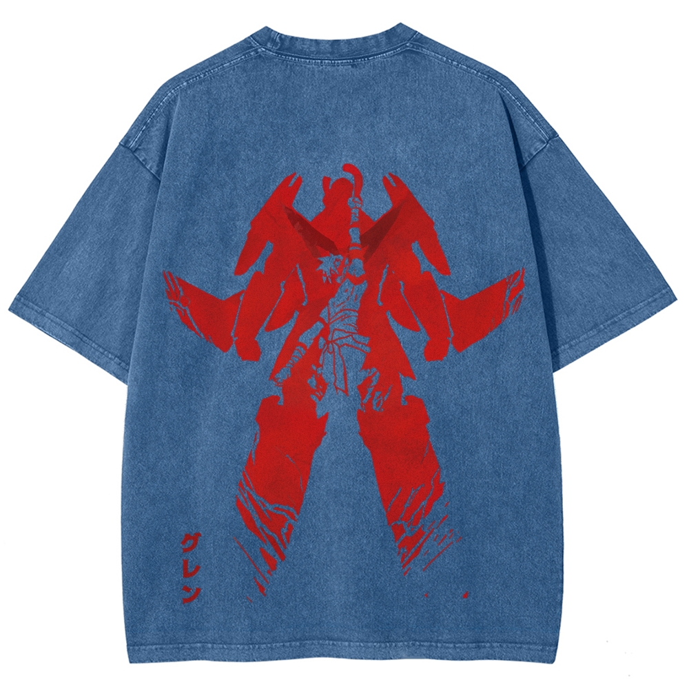 Tengen Toppa Unisex Fit Washed T-Shirt 2510011919