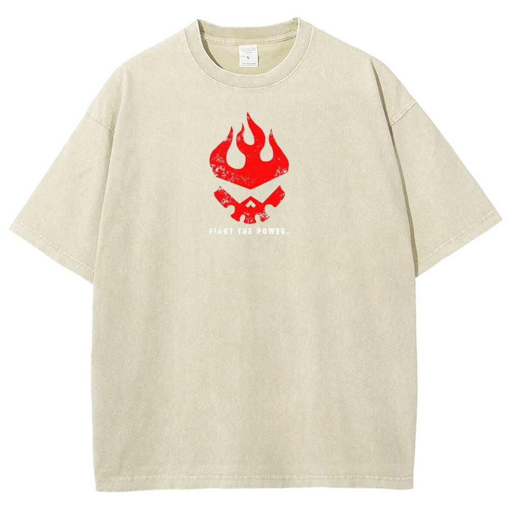 Tengen Toppa Unisex Fit Washed T-Shirt 2510011919