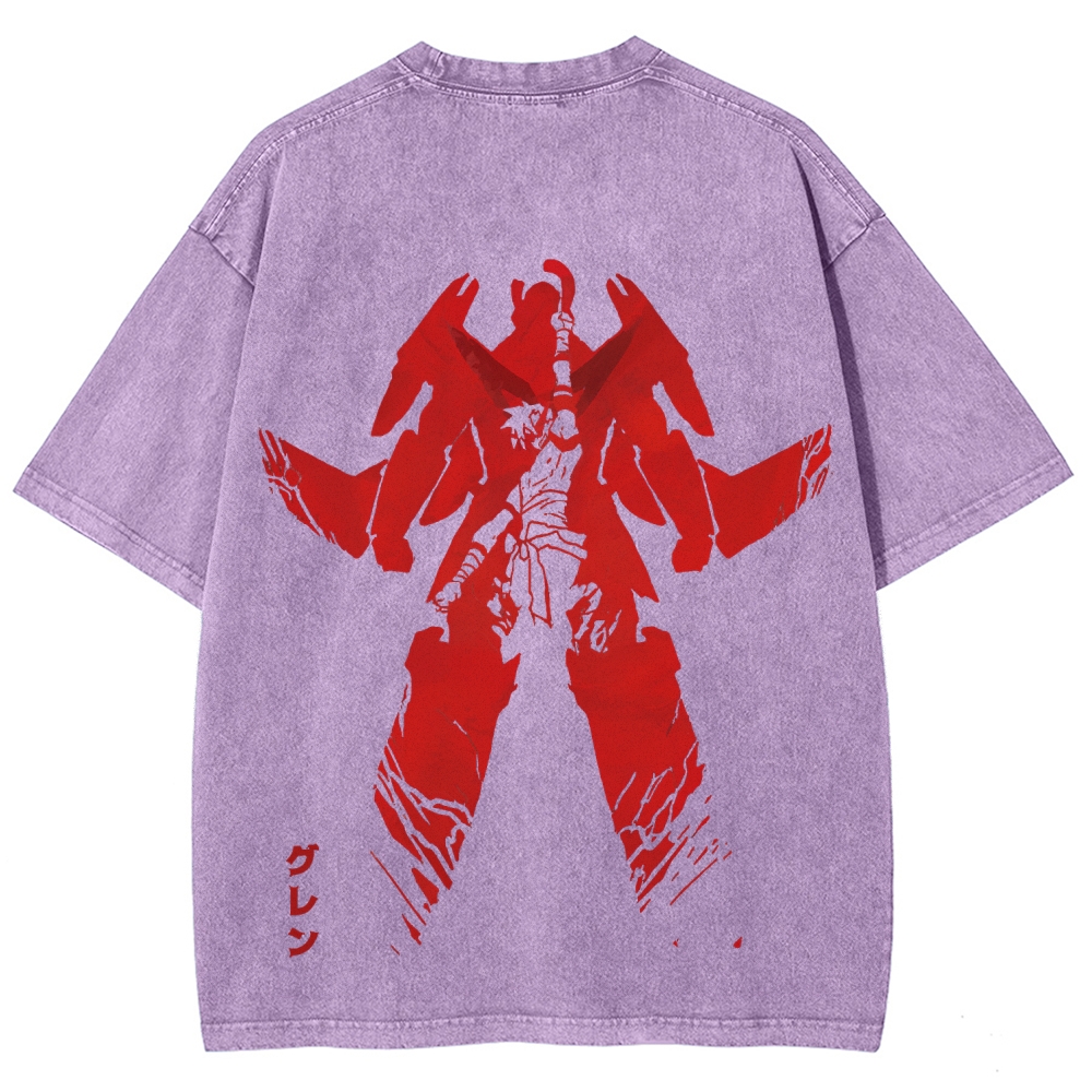 Tengen Toppa Unisex Fit Washed T-Shirt 2510011919