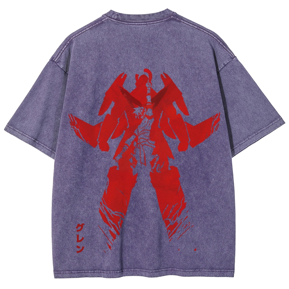 Tengen Toppa Unisex Fit Washed T-Shirt 2510011919