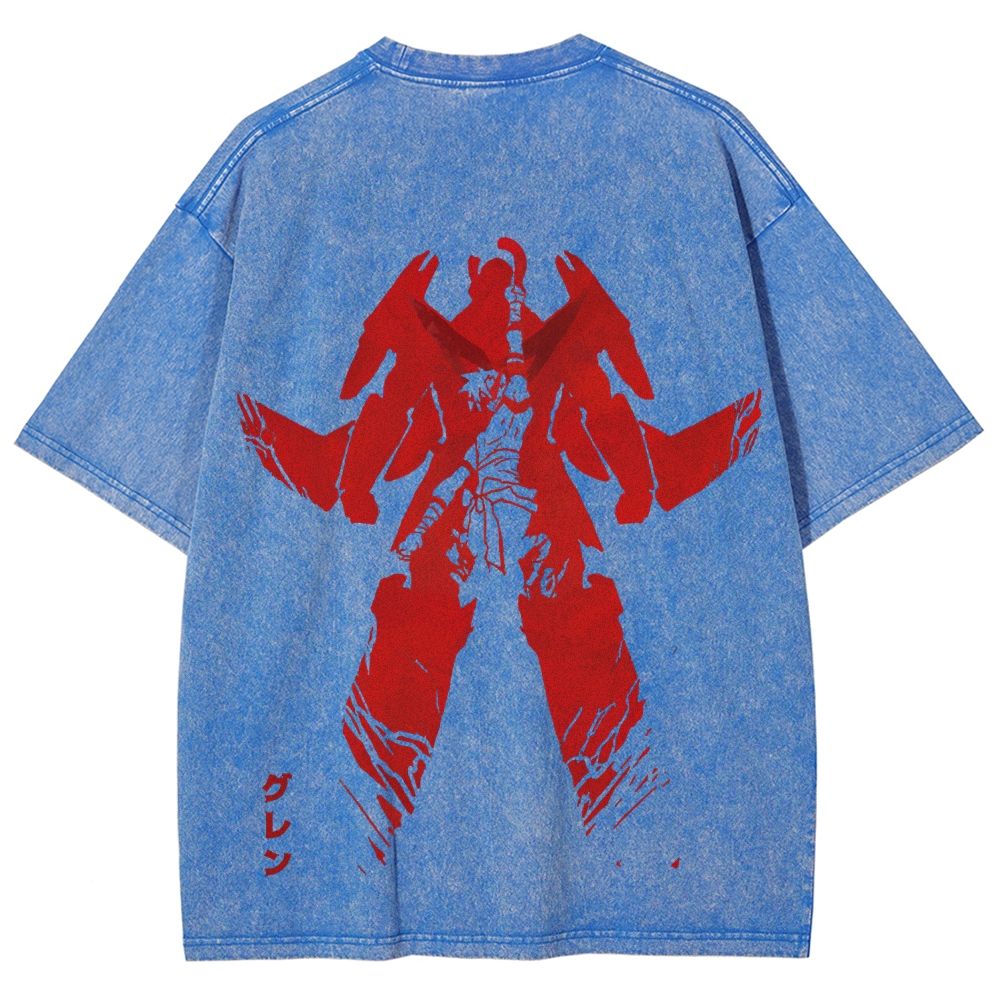 Tengen Toppa Unisex Fit Washed T-Shirt 2510011919