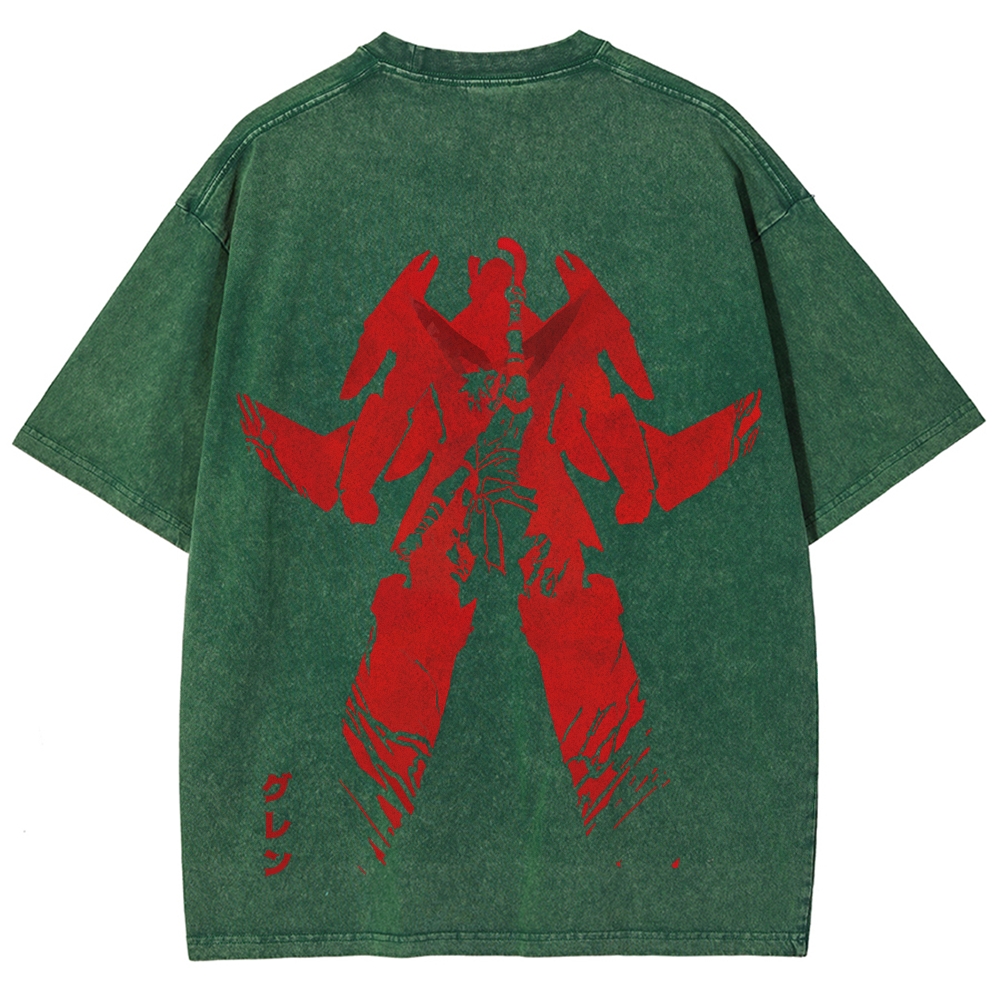 Tengen Toppa Unisex Fit Washed T-Shirt 2510011919