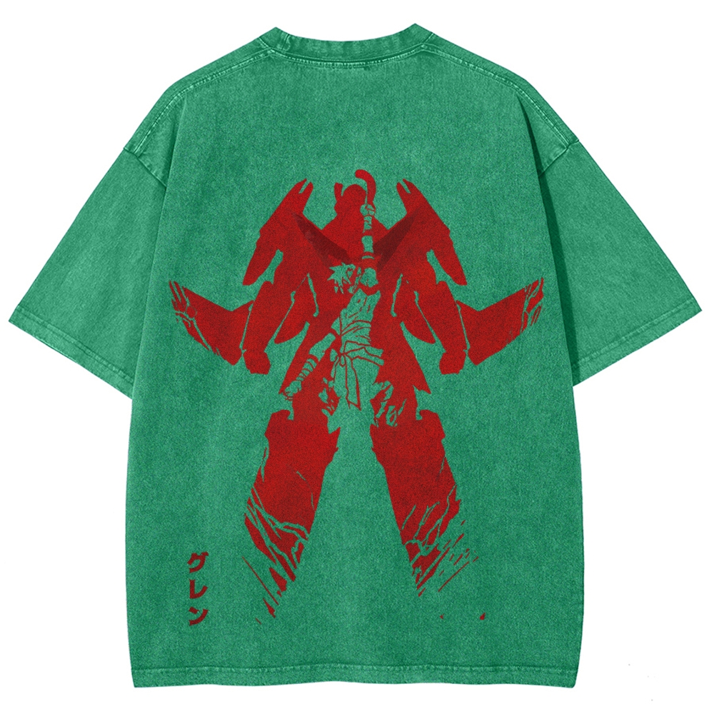 Tengen Toppa Unisex Fit Washed T-Shirt 2510011919