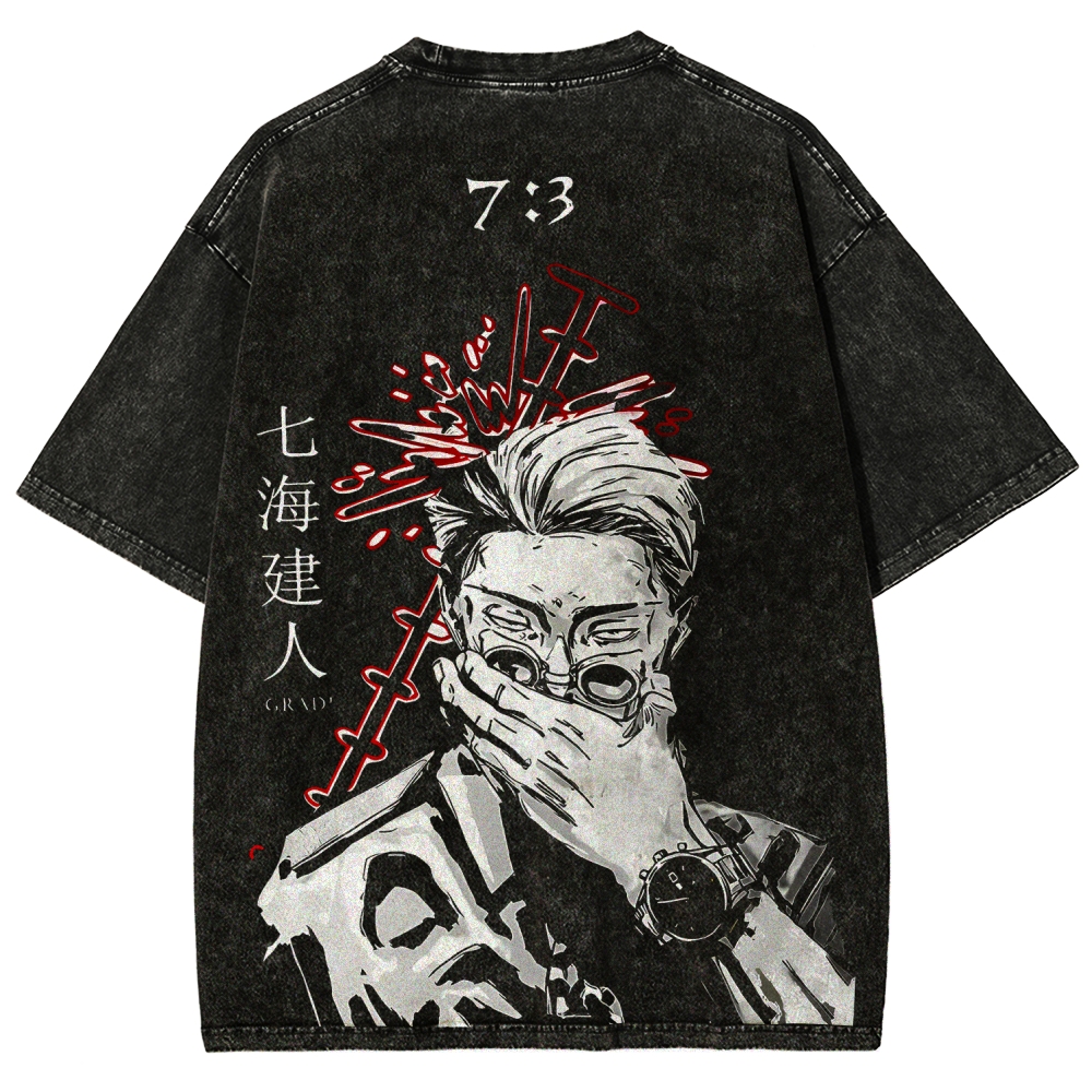 Jujutsu Kaisen Unisex Fit Washed T-Shirt 2510012456